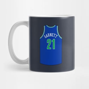 Kevin Garnett Minnesota Jersey Qiangy Mug